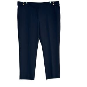 LOFT blue Marissa navy blue dress trousers pants size 16P